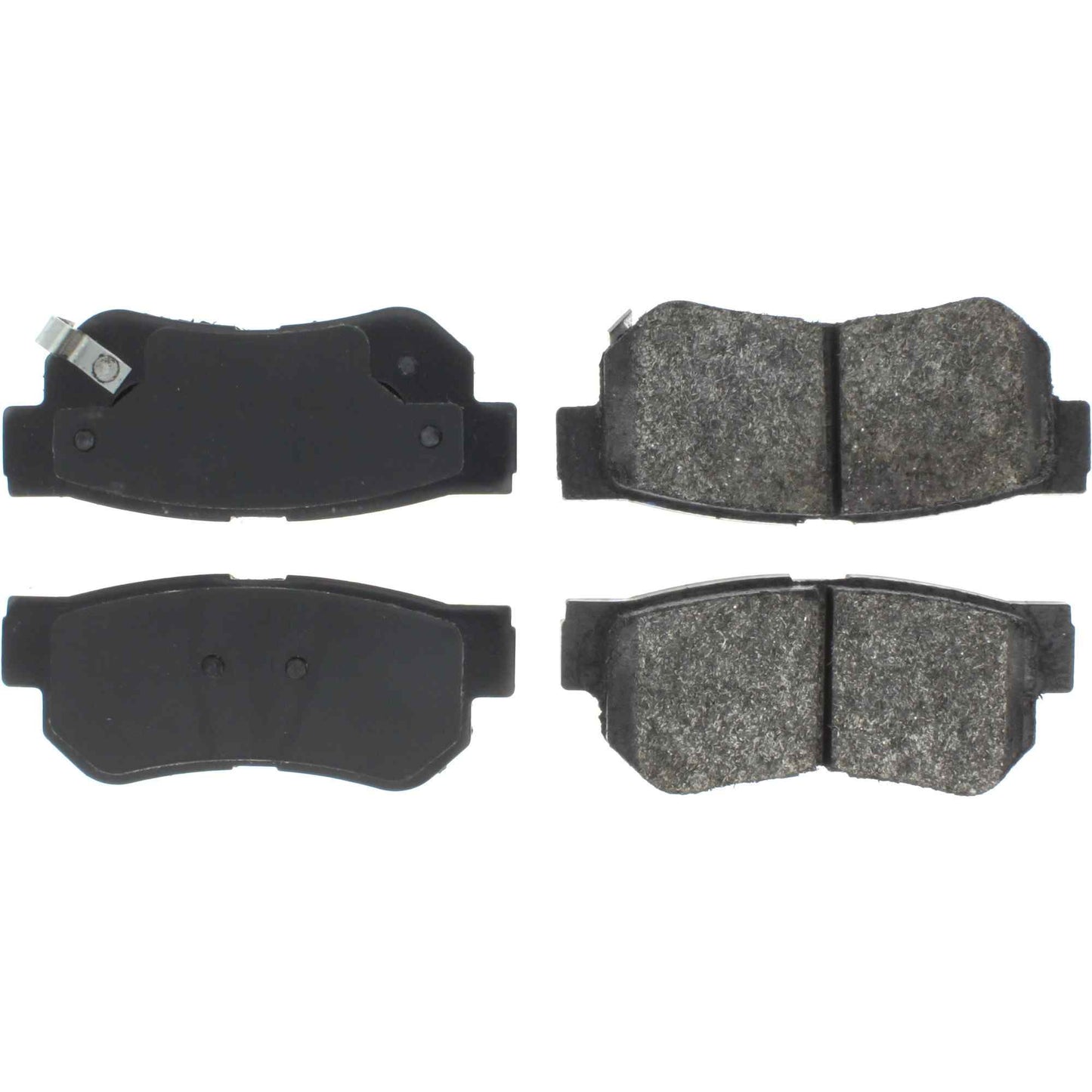 Centric Parts Disc Brake Pad Set Semi-Metallic with Shims for 2001-2010 Hyundai and Kia 102.08130