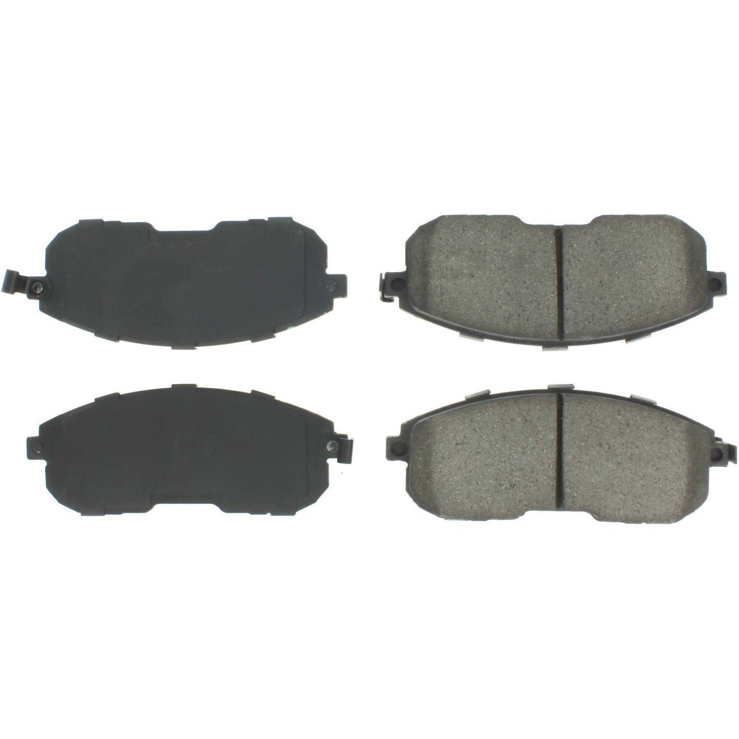 Centric Parts Disc Brake Pad Set Semi-Metallic with Shims for 2002-2004 Infiniti I35 102.08151