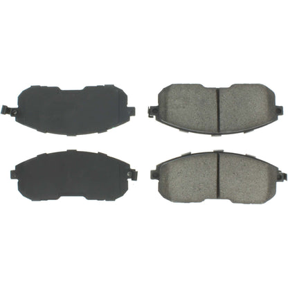 Centric Parts Disc Brake Pad Set Semi-Metallic with Shims for 2002-2004 Infiniti I35 102.08151