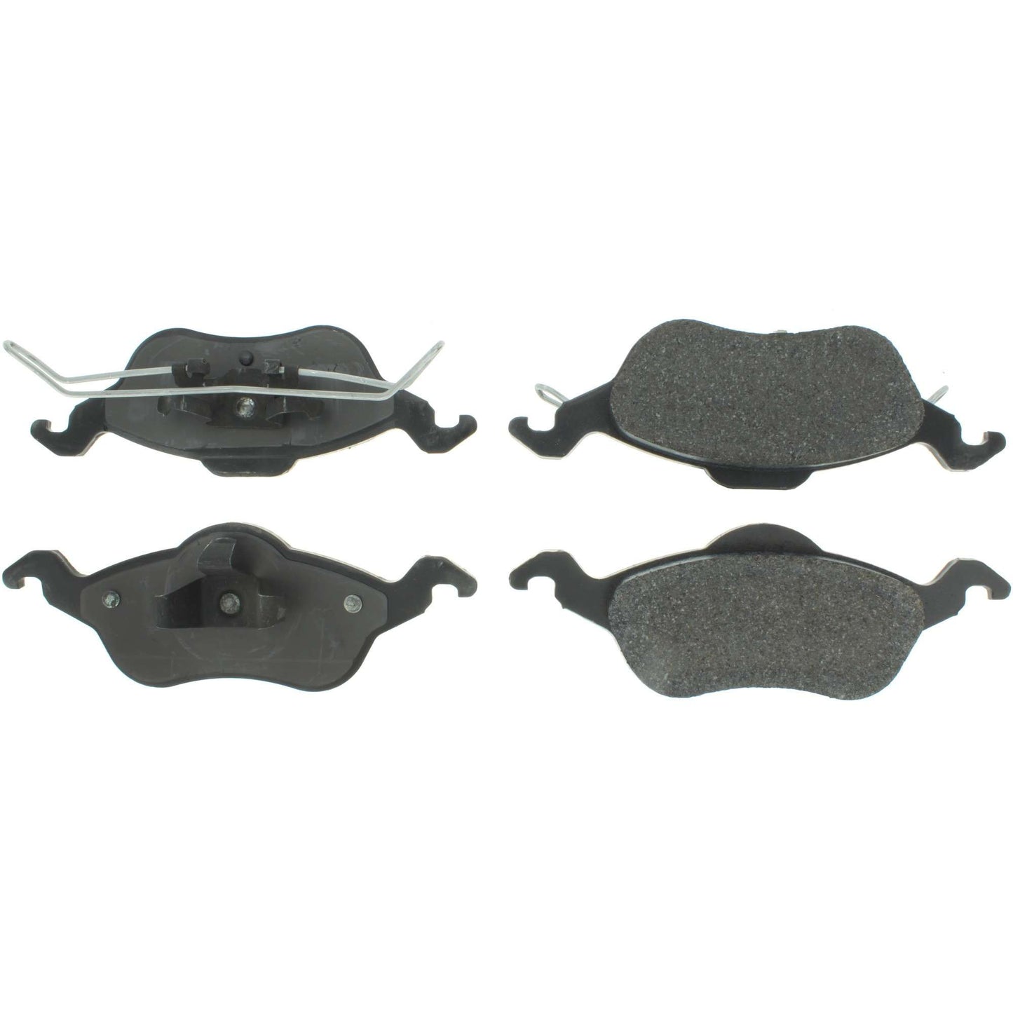 Centric Parts Disc Brake Pad Set Semi-Metallic with Shims for 2000-2004 Ford Focus 102.08160