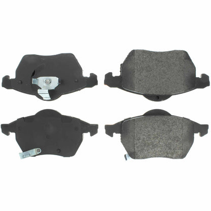 Centric Parts Disc Brake Pad Set Semi-Metallic with Shims for Saab 9-3 2003-1999 102.08190