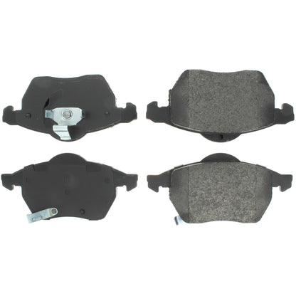 Centric Parts Disc Brake Pad Set Semi-Metallic with Shims for Saab 9-3 2003-1999 102.08190