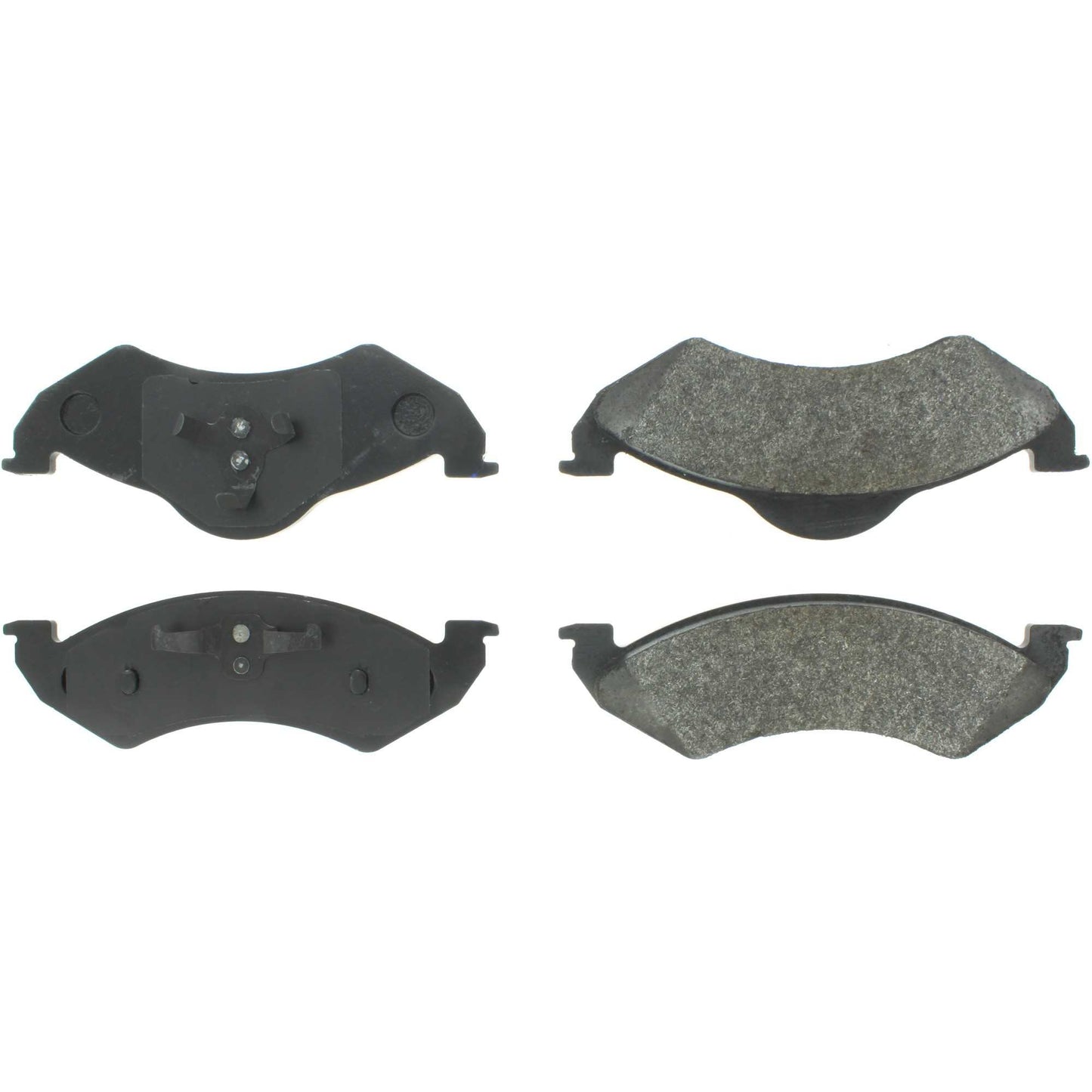 Centric Parts Disc Brake Pad Set Semi-Metallic with Shims for 2000-2002 Dodge Dakota Durango 102.08200