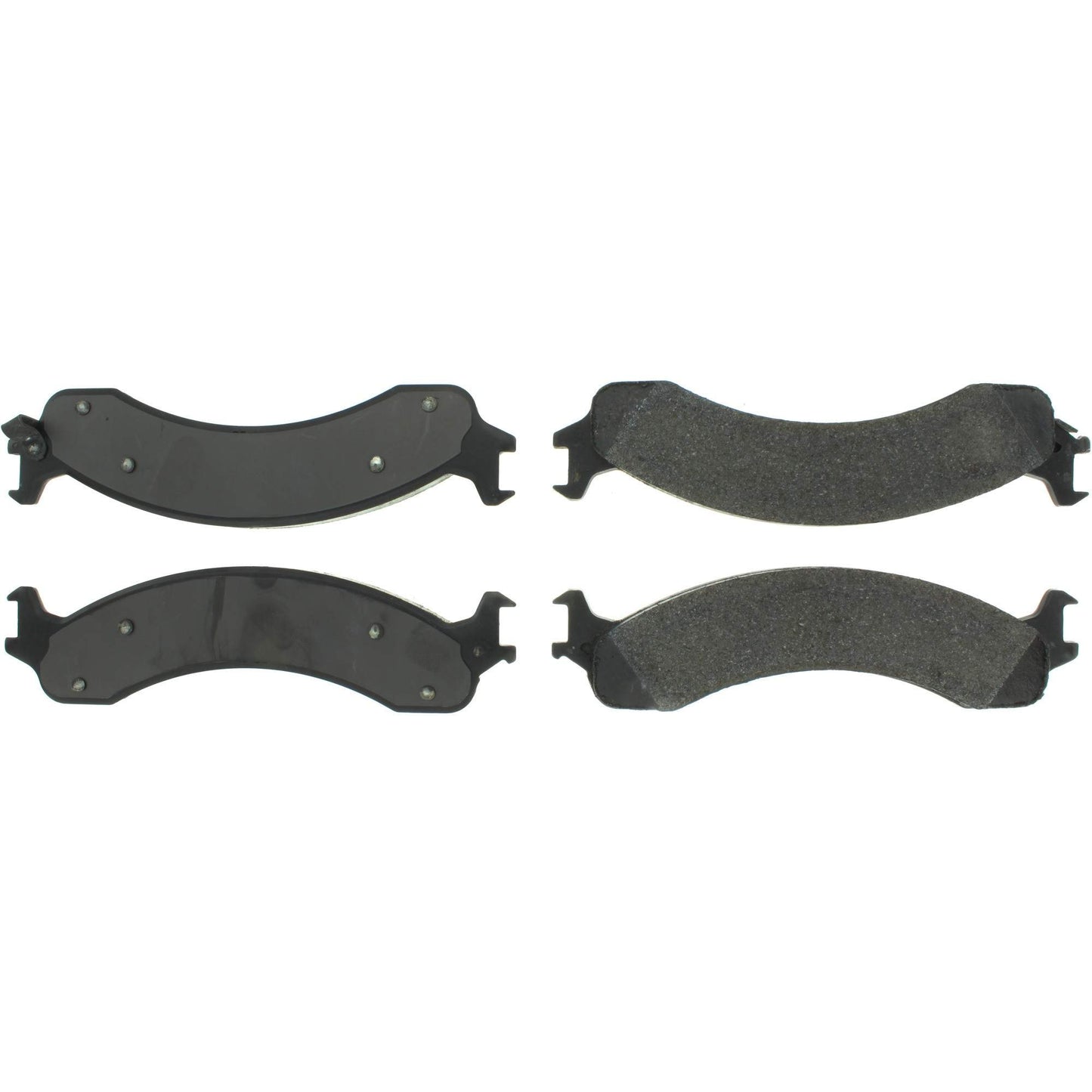 Centric Parts Disc Brake Pad Set Semi-Metallic with Shims for 2000-2002 Dodge Ram 2500 3500 4000 Ramcharger 102.08210