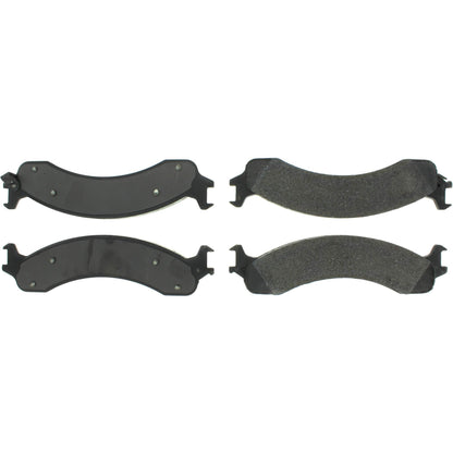 Centric Parts Disc Brake Pad Set Semi-Metallic with Shims for 2000-2002 Dodge Ram 2500 3500 4000 Ramcharger 102.08210