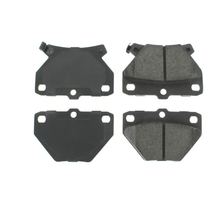 Centric Parts Disc Brake Pad Set Semi-Metallic with Shims for 2000-2007 Pontiac Vibe Toyota Celica Corolla Matrix 102.08230