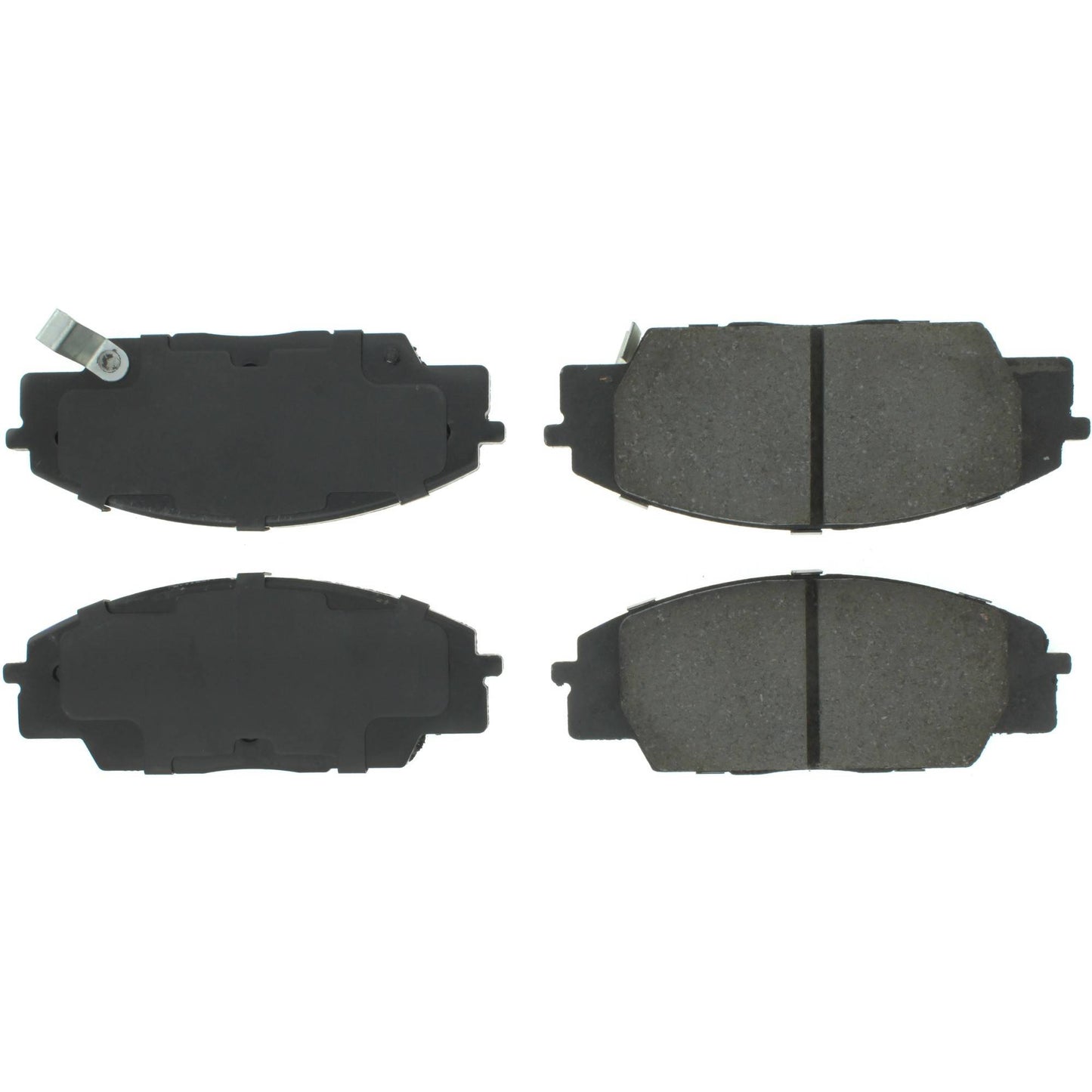 Centric Parts Disc Brake Pad Set Semi-Metallic with Shims for 2000-2011 Acura CSX RSX Honda Civic S2000 102.08290
