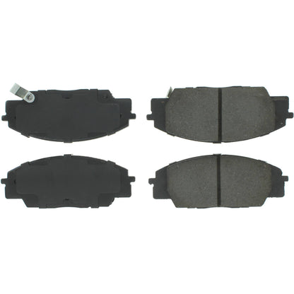 Centric Parts Disc Brake Pad Set Semi-Metallic with Shims for 2000-2011 Acura CSX RSX Honda Civic S2000 102.08290