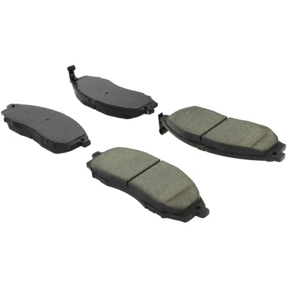 Centric Parts Disc Brake Pad Set Semi-Metallic with Shims for 2003-2004 Nissan Frontier Xterra 102.08300