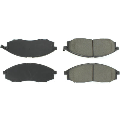 Centric Parts Disc Brake Pad Set Semi-Metallic with Shims for 2003-2004 Nissan Frontier Xterra 102.08300