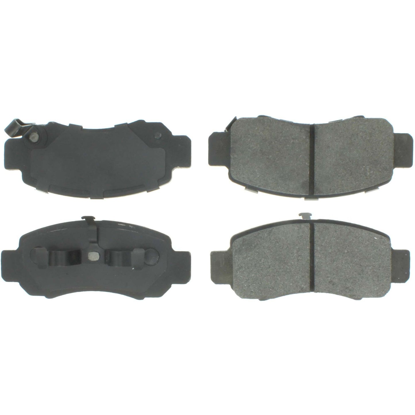 Centric Parts Disc Brake Pad Set Semi-Metallic with Shims for 2000-2006 Honda Insight 102.08320