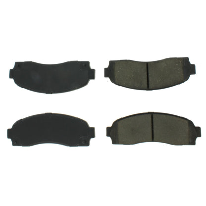 Centric Parts Disc Brake Pad Set Semi-Metallic with Shims for 2005-2006 Chevrolet Equinox 102.08330