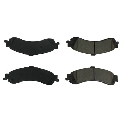 Centric Parts Disc Brake Pad Set Semi-Metallic with Shims for 2000-2006 Cadillac Escalade, Chevrolet Silverado, GMC Sierra 102.08340
