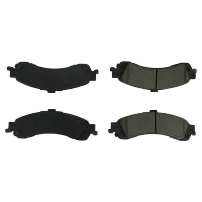 Centric Parts Disc Brake Pad Set Semi-Metallic with Shims for 2000-2006 Cadillac Escalade, Chevrolet Silverado, GMC Sierra 102.08340