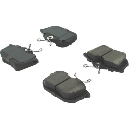 Centric Parts Disc Brake Pad Set Semi-Metallic with Shims for Mitsubishi Space Star 2003-2004, Smart Forfour 2005-2007, Volvo S40 1999-2012, V40 1999-2004