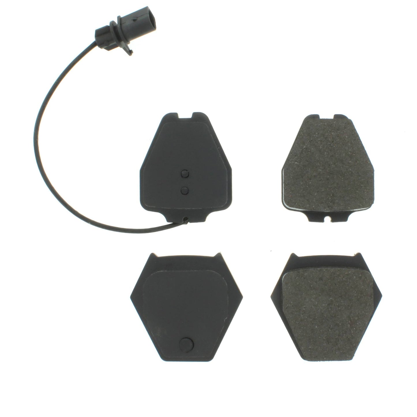Centric Parts Disc Brake Pad Set Semi-Metallic with Shims for 2000-2005 Audi A6 Quattro Allroad S4 S6 Passat 102.08390