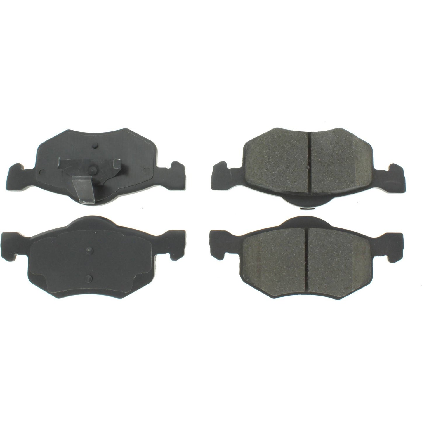 Centric Parts Disc Brake Pad Set Semi-Metallic with Shims for 2001-2007 Ford Escape Mazda Tribute Mercury Mariner 102.08430