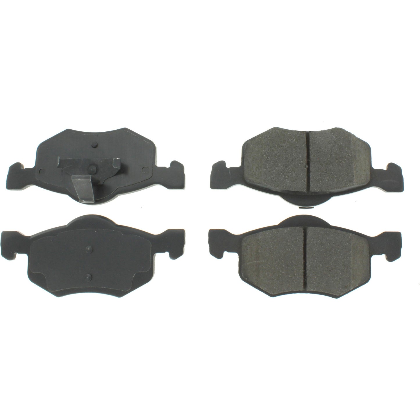 Centric Parts Disc Brake Pad Set Semi-Metallic with Shims for 2001-2007 Ford Escape Mazda Tribute Mercury Mariner 102.08430