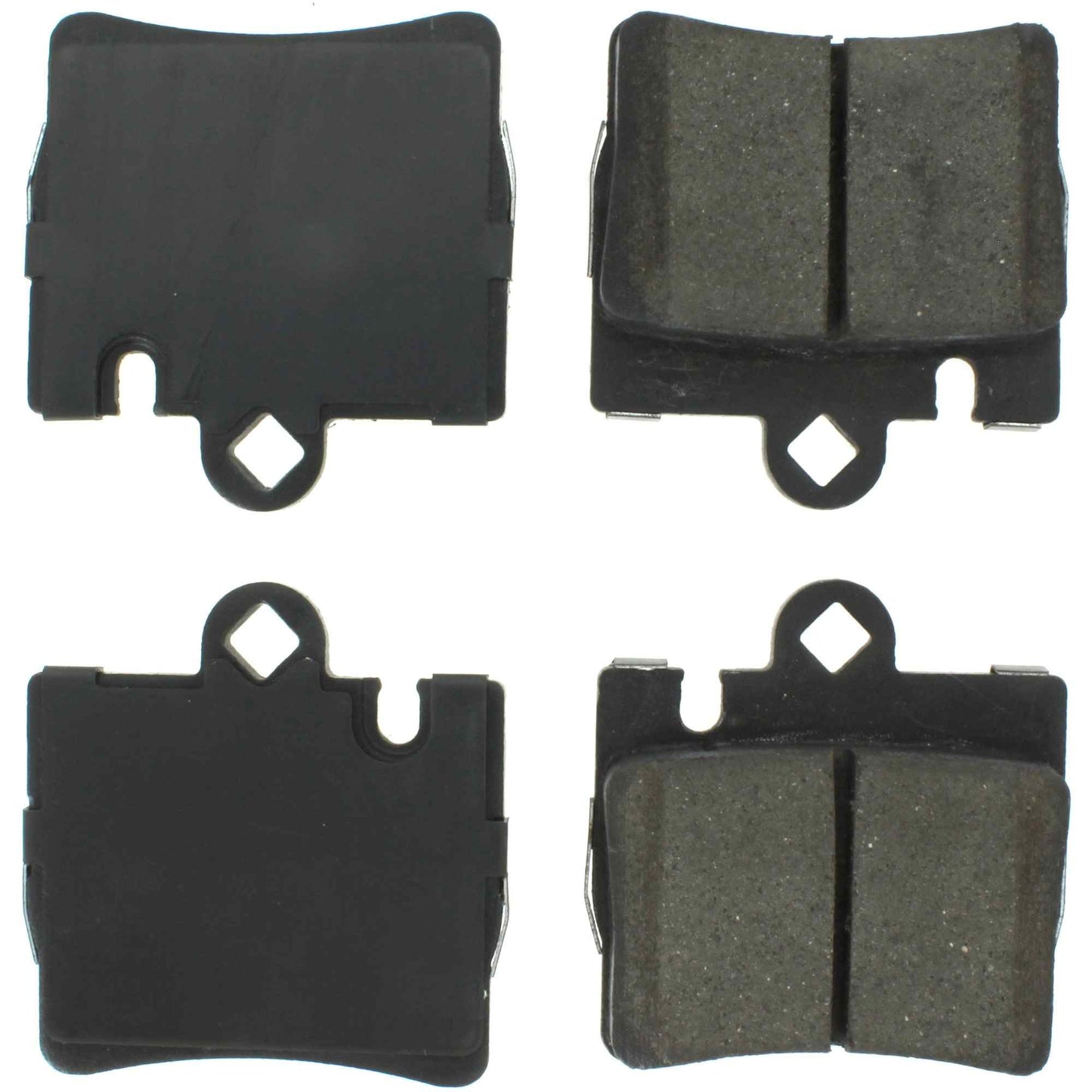 Centric Parts Disc Brake Pad Set Semi-Metallic with Shims for 2000-2003 Mercedes-Benz CL55 AMG CL500 CL600 S55 AMG S430 S500 S600 102.08480