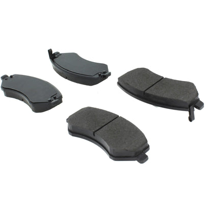 Centric Parts Disc Brake Pad Set Semi-Metallic with Shims for 2001-2008 Chrysler Town & Country Voyager Dodge Caravan Grand Caravan Jeep Liberty 102.08560