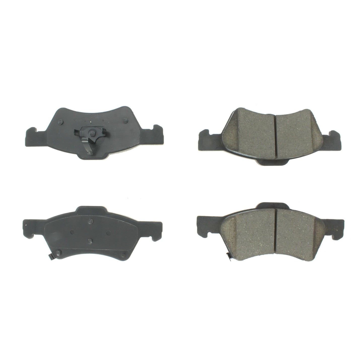 Centric Parts Disc Brake Pad Set Semi-Metallic with Shims for 2001-2007 Chrysler Town & Country Voyager 2003 Voyager 2006-2005 Dodge Caravan Grand Caravan 102.08570