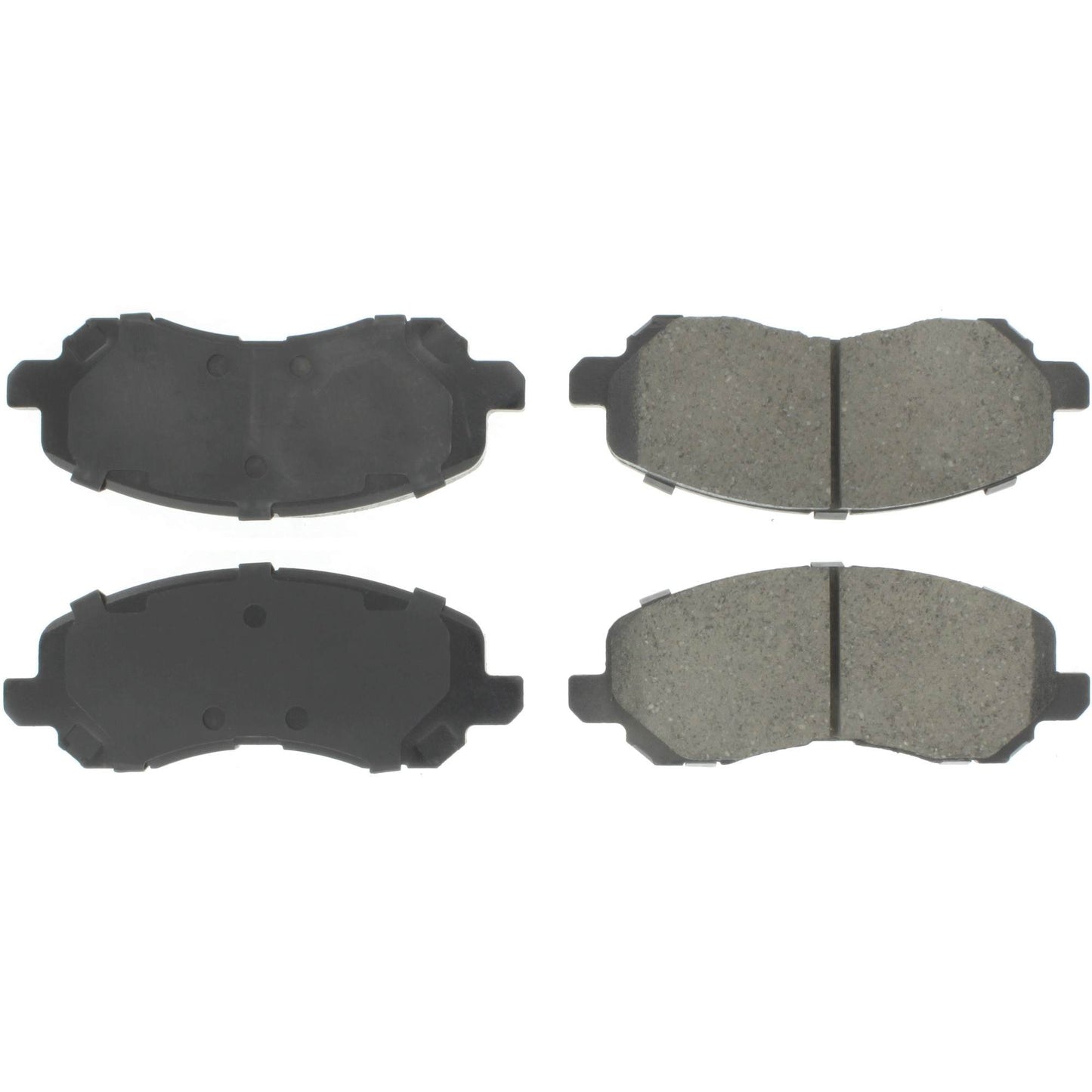 Centric Parts Disc Brake Pad Set Semi-Metallic with Shims for 2001-2017 Chrysler Sebring Dodge Avenger Caliber Stratus Jeep Compass Patriot Mitsubishi ASX Eclipse Galant Lancer