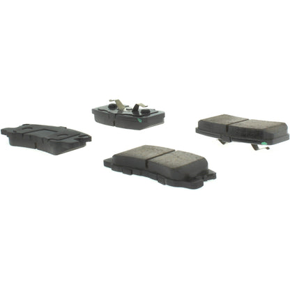 Centric Parts Disc Brake Pad Set Semi-Metallic with Shims for 2007-2017 Chrysler Dodge Jeep Mitsubishi