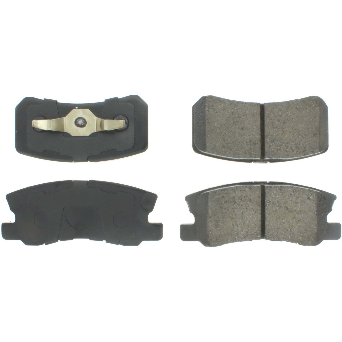 Centric Parts Disc Brake Pad Set Semi-Metallic with Shims for 2007-2017 Chrysler Dodge Jeep Mitsubishi