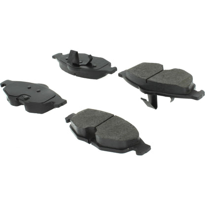 Centric Parts Disc Brake Pad Set Semi-Metallic with Shims for 2001-2010 Chrysler Cirrus 2001-2006 Sebring 2001-2006 Dodge Stratus 102.08690
