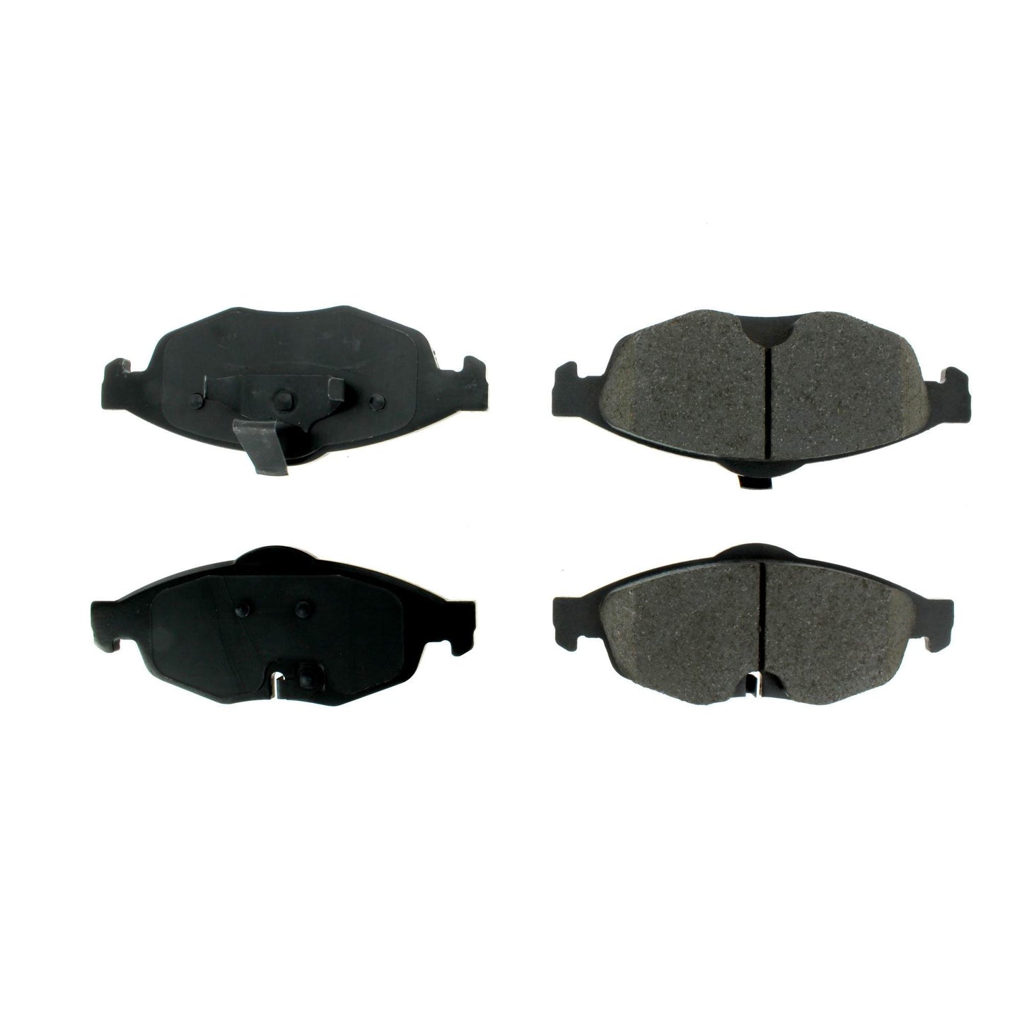 Centric Parts Disc Brake Pad Set Semi-Metallic with Shims for 2001-2010 Chrysler Cirrus 2001-2006 Sebring 2001-2006 Dodge Stratus 102.08690