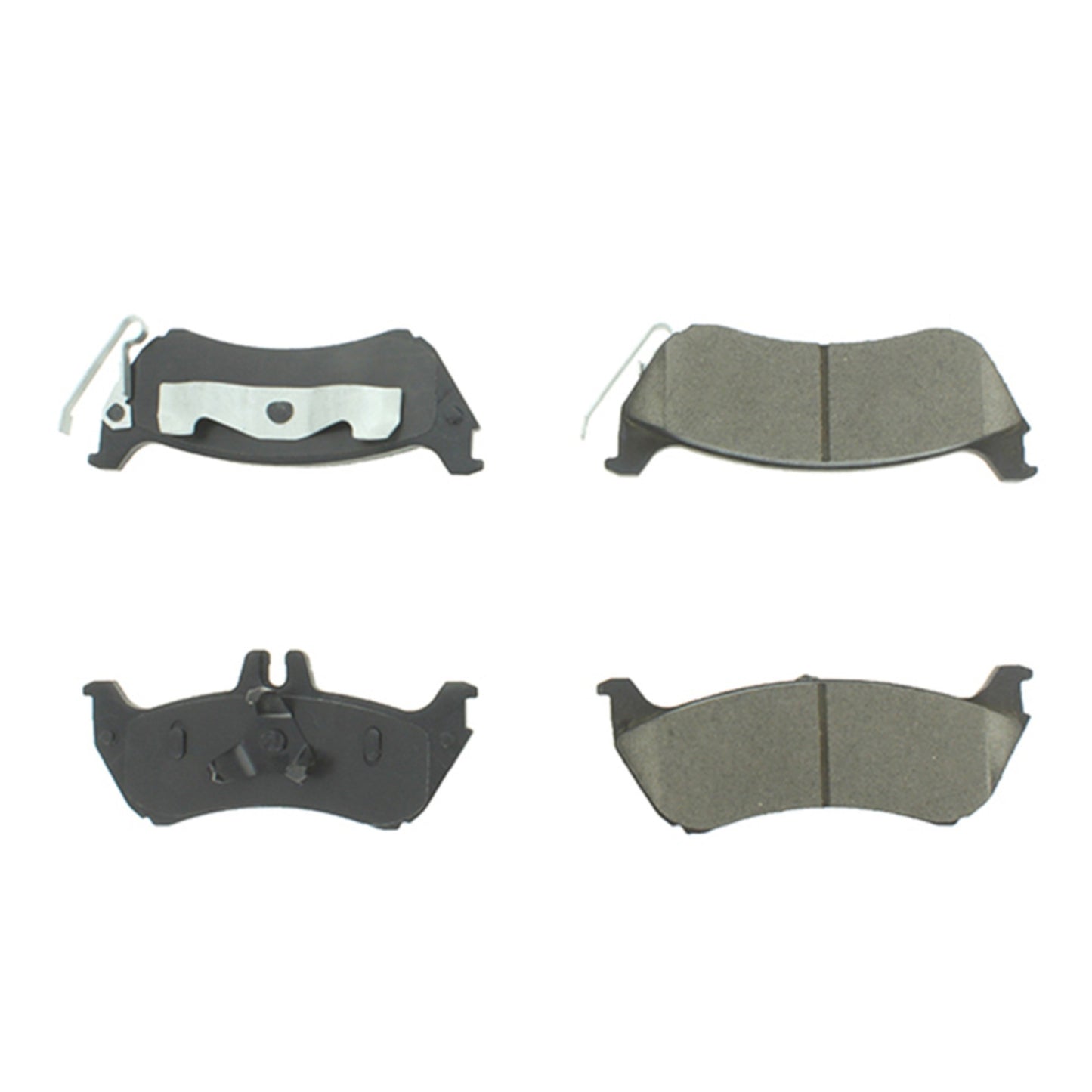 Centric Parts Disc Brake Pad Set Semi-Metallic with Shims for 1998-2005 Mercedes-Benz ML320 ML350 ML430 102.08750