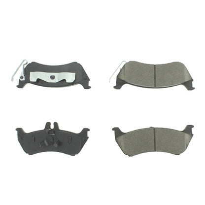 Centric Parts Disc Brake Pad Set Semi-Metallic with Shims for 1998-2005 Mercedes-Benz ML320 ML350 ML430 102.08750