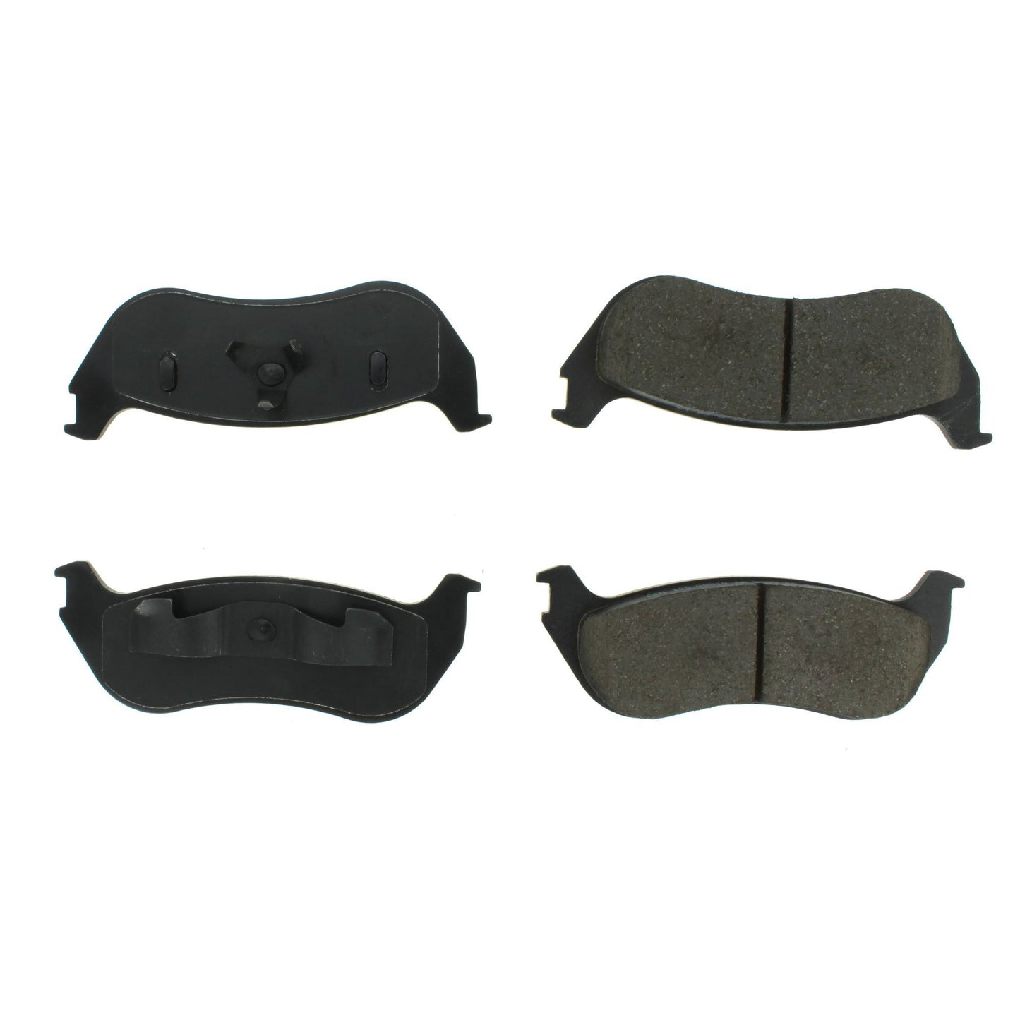 Centric Parts Disc Brake Pad Set Semi-Metallic with Shims for 2002-2005 Ford Explorer Mercury Mountaineer 102.08810