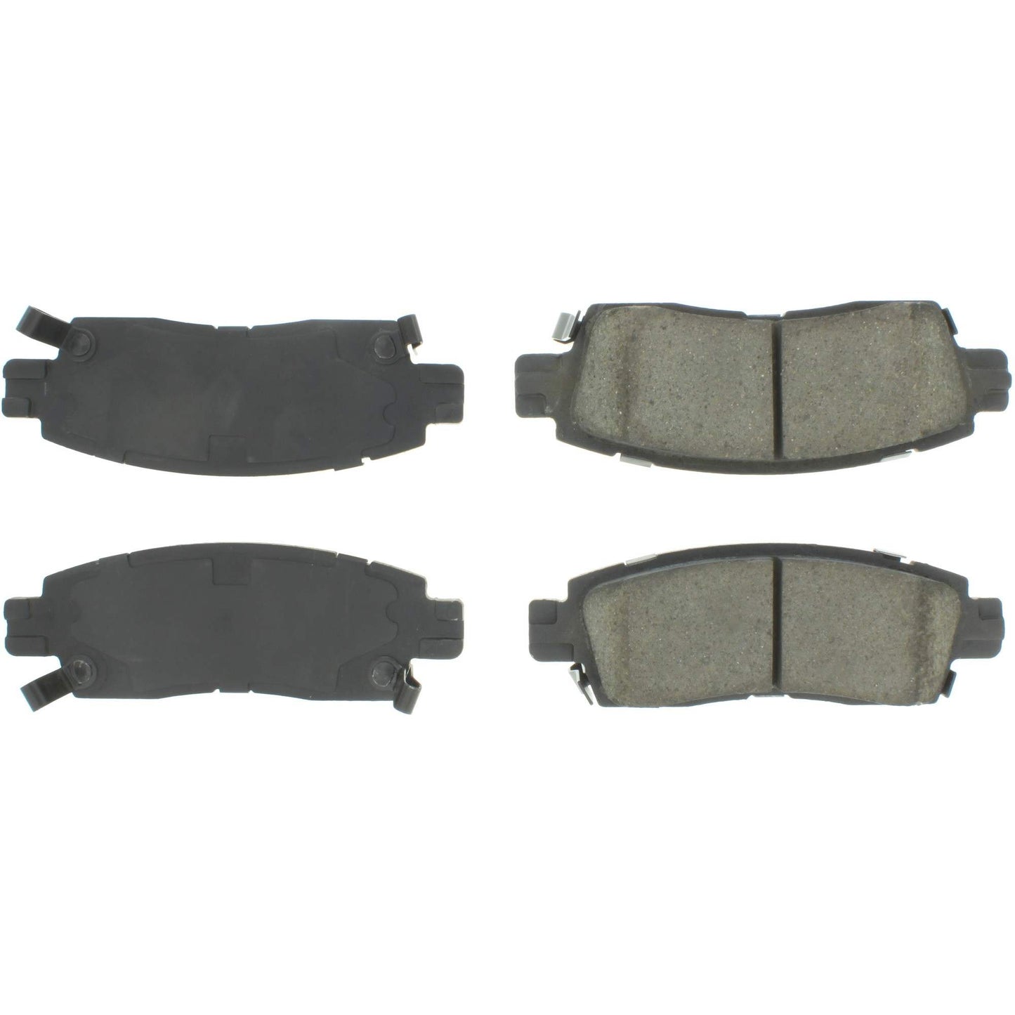Centric Parts Disc Brake Pad Set Semi-Metallic with Shims for 2008-2017 Buick Enclave, 2004-2007 Rainier, 102.08830