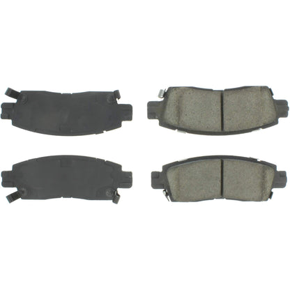 Centric Parts Disc Brake Pad Set Semi-Metallic with Shims for 2008-2017 Buick Enclave, 2004-2007 Rainier, 102.08830