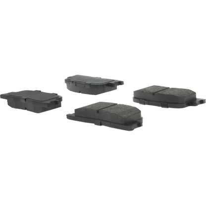 Centric Parts Disc Brake Pad Set Semi-Metallic with Shims for 2002-2003 Lexus ES300, 2004-2006 Lexus ES330, 2002-2006 Toyota Camry, 2001-2003 Highlander 102.08850
