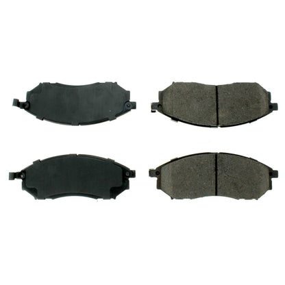 Centric Parts Disc Brake Pad Set Semi-Metallic with Shims for Infiniti 2012-2013 102.08880