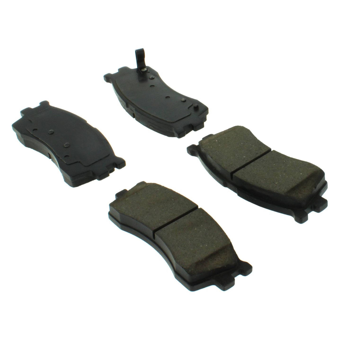 Centric Parts Disc Brake Pad Set Semi-Metallic with Shims for 2003-2005 Kia Rio, Sephia 2001, Spectra 2003-2001 102.08890