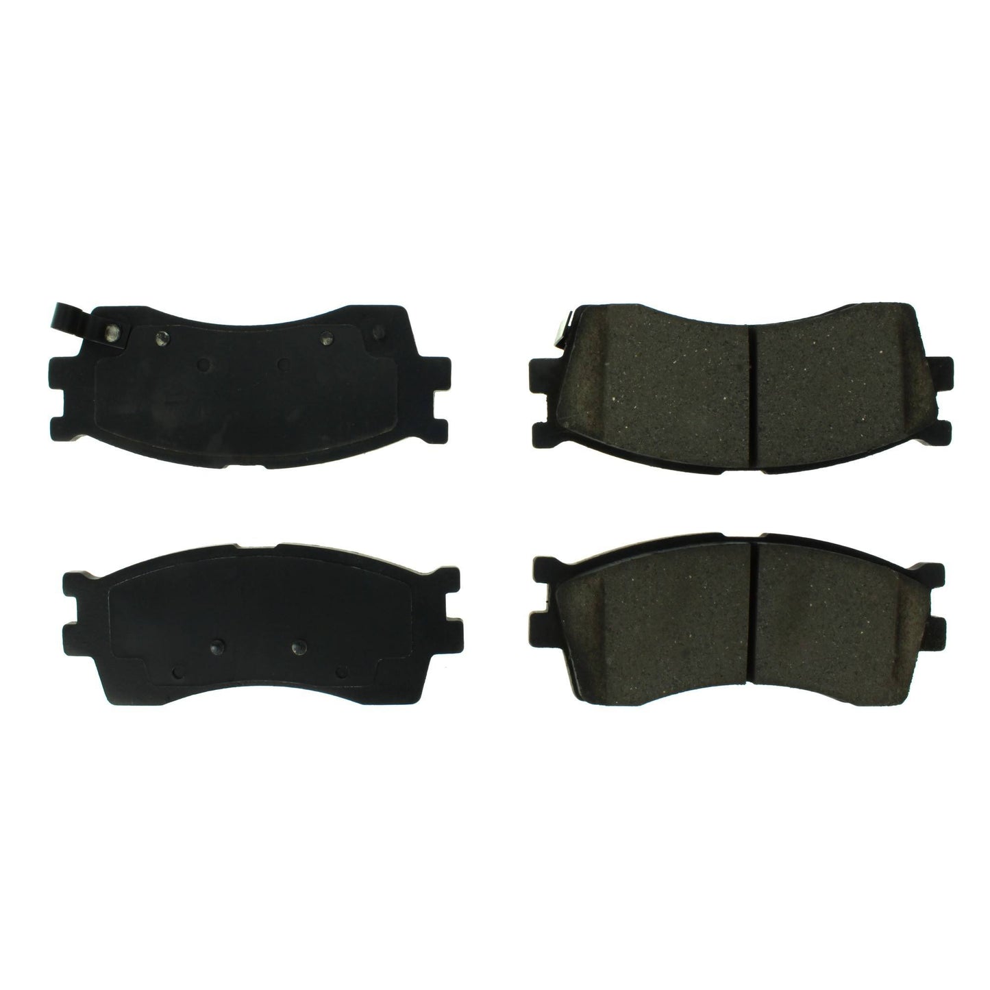 Centric Parts Disc Brake Pad Set Semi-Metallic with Shims for 2003-2005 Kia Rio, Sephia 2001, Spectra 2003-2001 102.08890