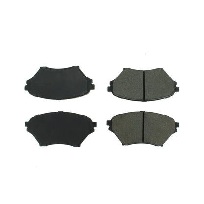 Centric Parts Disc Brake Pad Set Semi-Metallic with Shims for 2001-2005 Mazda Miata 102.08900