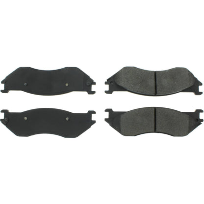 Centric Parts Disc Brake Pad Set Semi-Metallic with Shims for 2004-2006 Dodge Durango 2002-2005 Ram 1500 102.08970