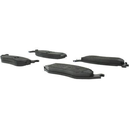 Centric Parts Disc Brake Pad Set Semi-Metallic with Shims for 2007-2009 Chrysler Aspen, 2010-2012 Dodge Dakota, 2003-2009 Durango, 2002-2020 Ram 1500