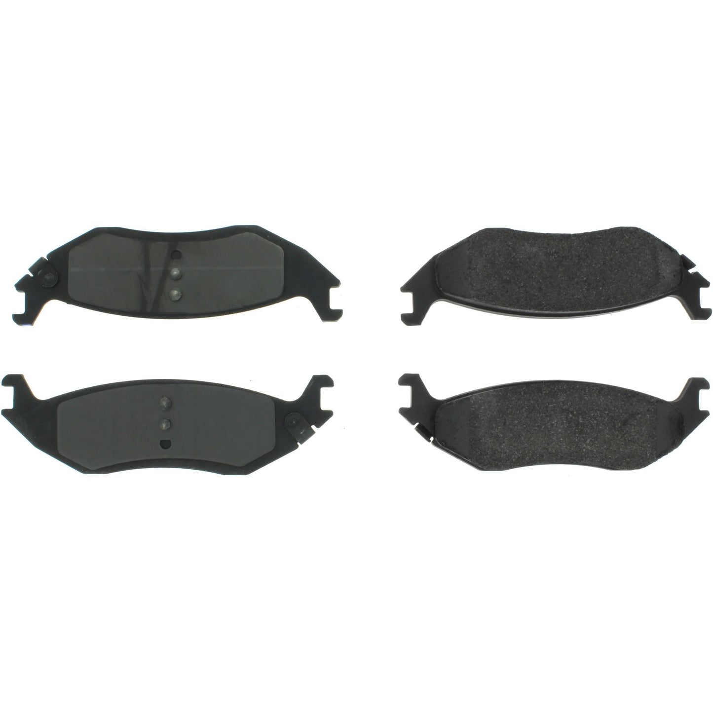 Centric Parts Disc Brake Pad Set Semi-Metallic with Shims for 2007-2009 Chrysler Aspen, 2010-2012 Dodge Dakota, 2003-2009 Durango, 2002-2020 Ram 1500