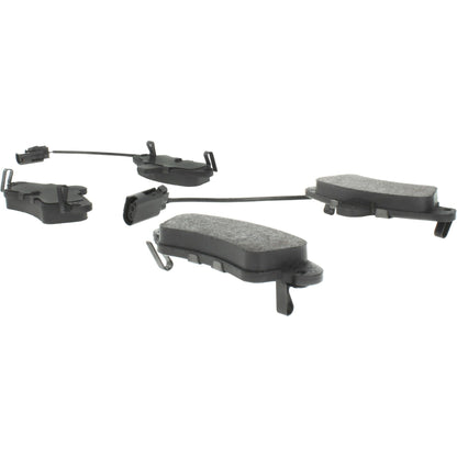 Centric Parts Disc Brake Pad Set Semi-Metallic with Shims for 1999-2002 Mercury Cougar 102.08990