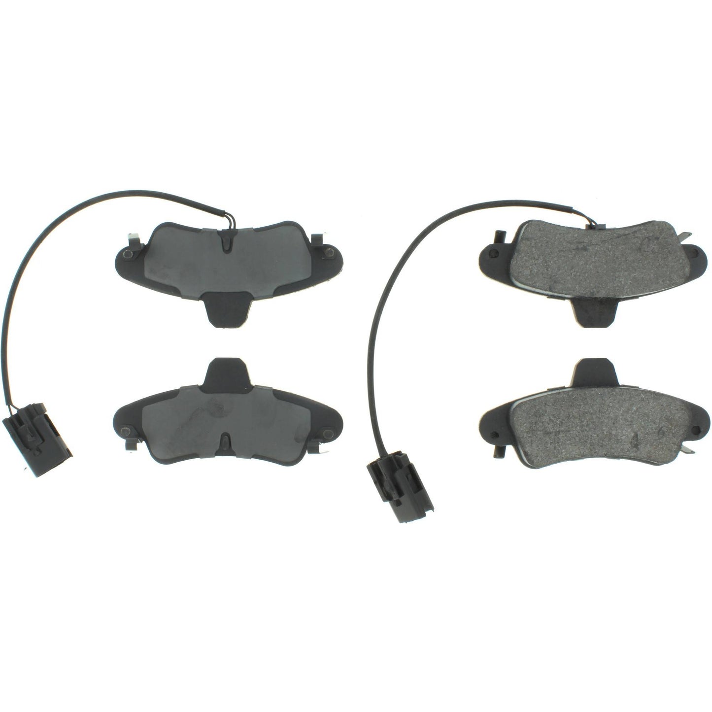 Centric Parts Disc Brake Pad Set Semi-Metallic with Shims for 1999-2002 Mercury Cougar 102.08990