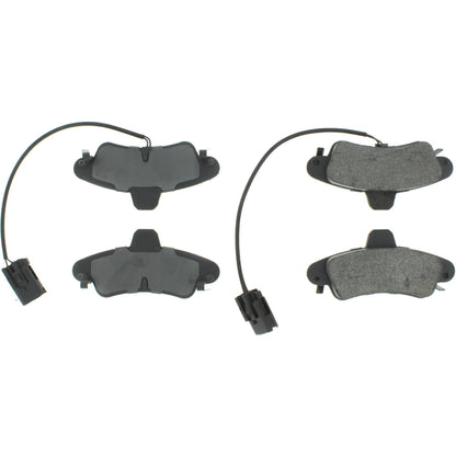 Centric Parts Disc Brake Pad Set Semi-Metallic with Shims for 1999-2002 Mercury Cougar 102.08990