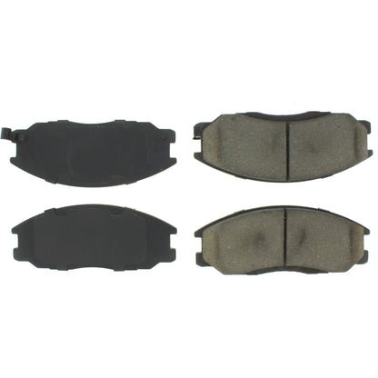 Centric Parts Disc Brake Pad Set with Semi-Metallic compounds 102.09030