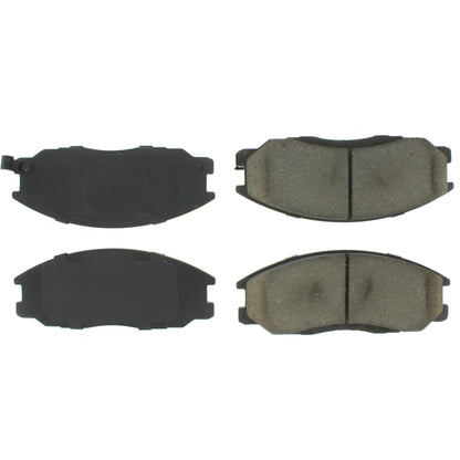 Centric Parts Disc Brake Pad Set with Semi-Metallic compounds 102.09030