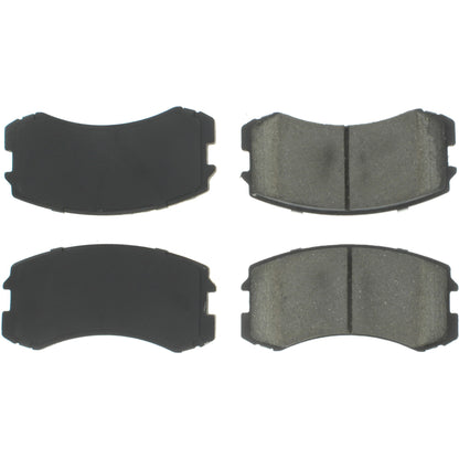 Centric Parts Disc Brake Pad Set with Semi-Metallic compounds for daily driving