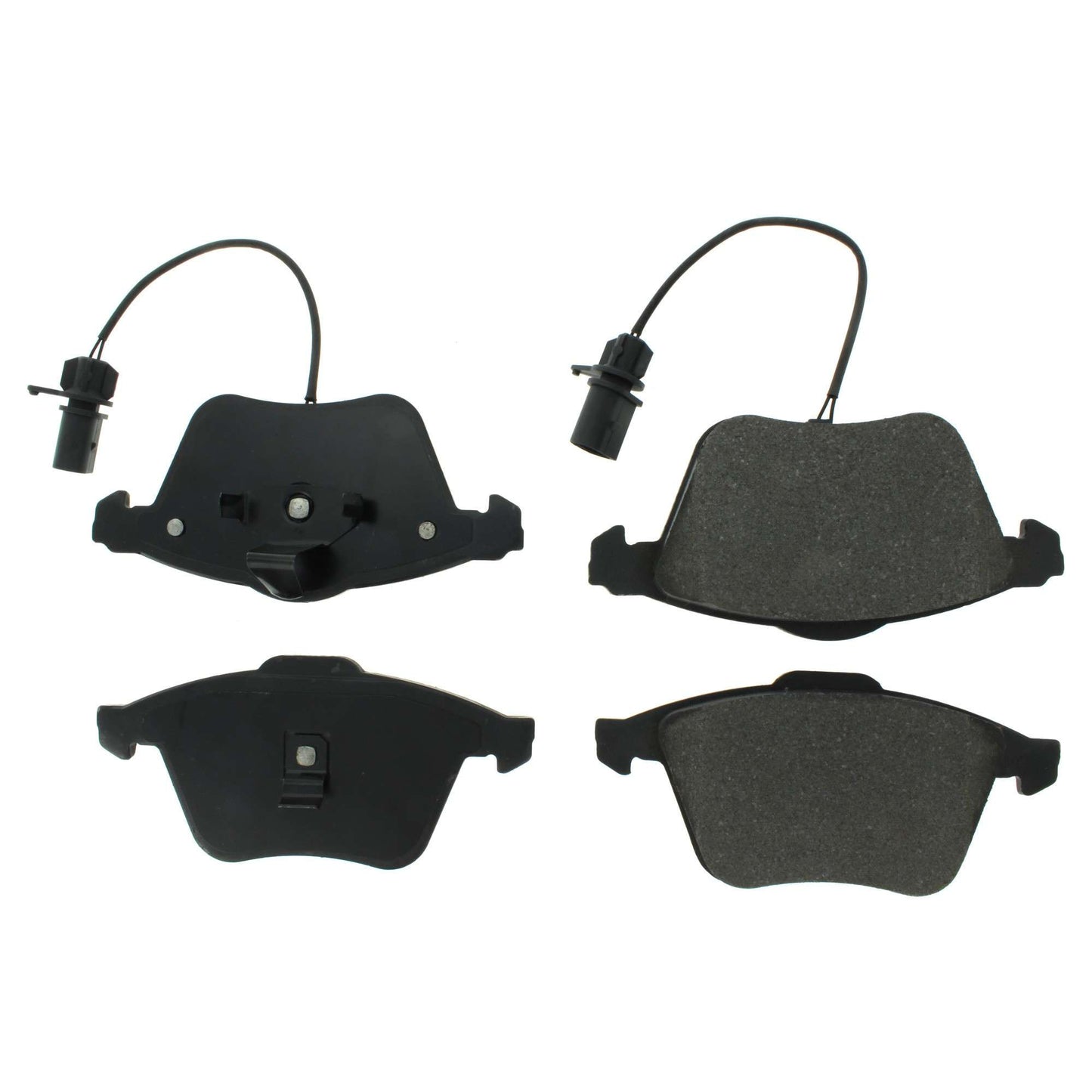 Centric Parts Disc Brake Pad Set Semi-Metallic with Noise Reduction 102.09150